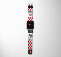 Thumbnail for New York (JFK) Designed Designed Leather Apple Watch Straps