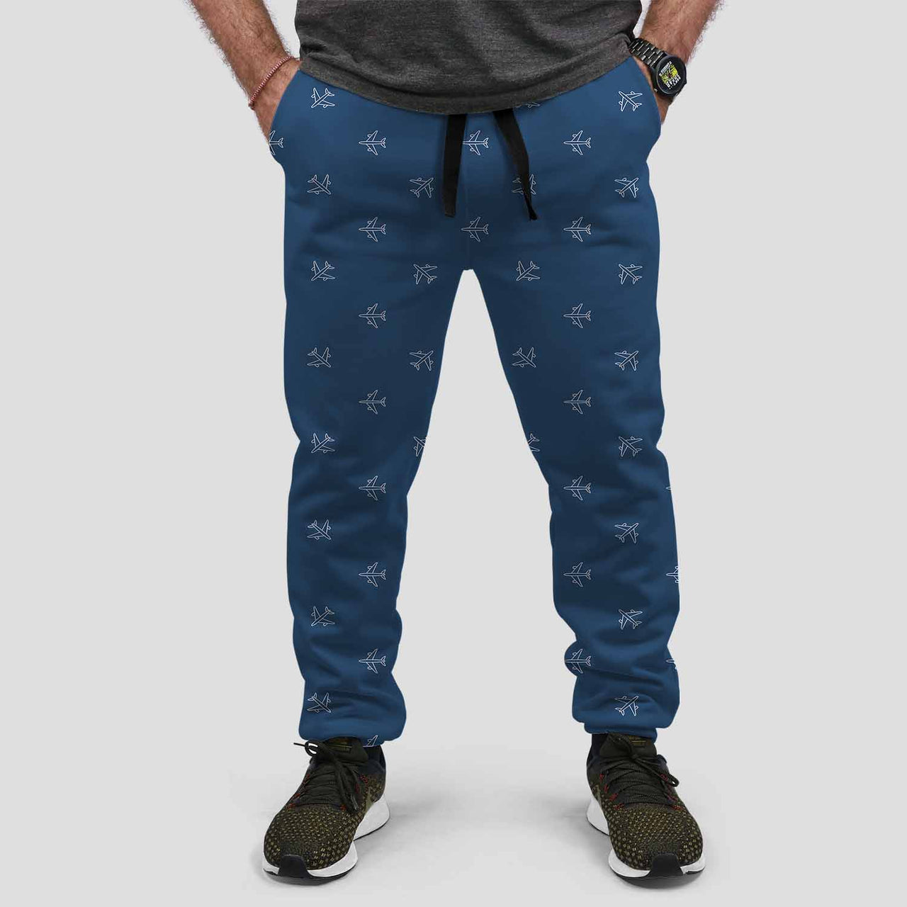 Nice Airplanes Designed Sweat Pants & Trousers