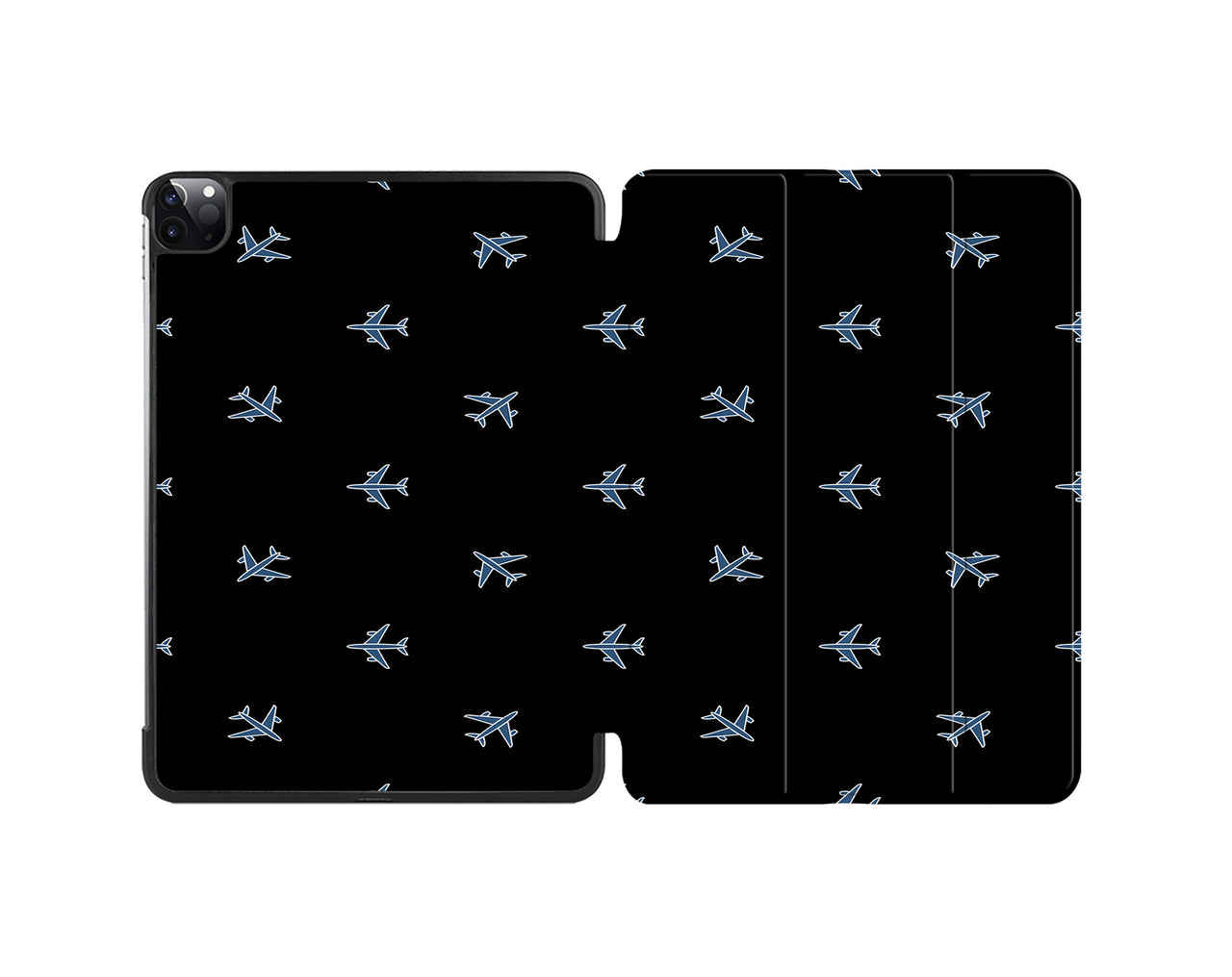Nice Airplanes (Black) Designed iPad Cases