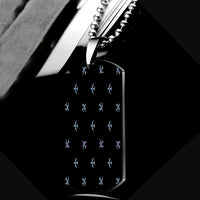 Thumbnail for Nice Airplanes (Black) Designed Metal Necklaces