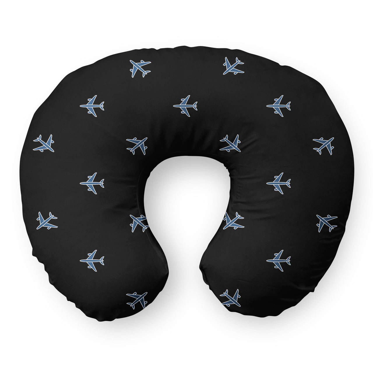 Nice Airplanes (Black) Travel & Boppy Pillows