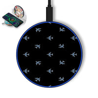 Thumbnail for Nice Airplanes (Black) Designed Wireless Chargers