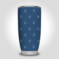Thumbnail for Nice Airplanes (Blue) Designed Tumbler Travel Mugs