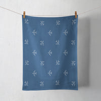 Thumbnail for Nice Airplanes (Blue) Designed Towels
