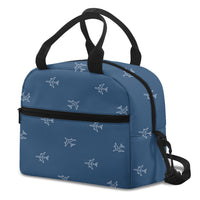 Thumbnail for Nice Airplanes (Blue) Designed Lunch Bags