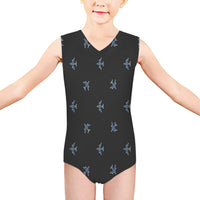 Thumbnail for Nice Airplanes (Gray) Designed Kids Swimsuit
