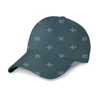 Thumbnail for Nice Airplanes (Green) Designed 3D Peaked Cap
