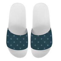 Thumbnail for Nice Airplanes (Green) Designed Sport Slippers