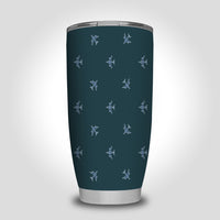 Thumbnail for Nice Airplanes (Green) Designed Tumbler Travel Mugs