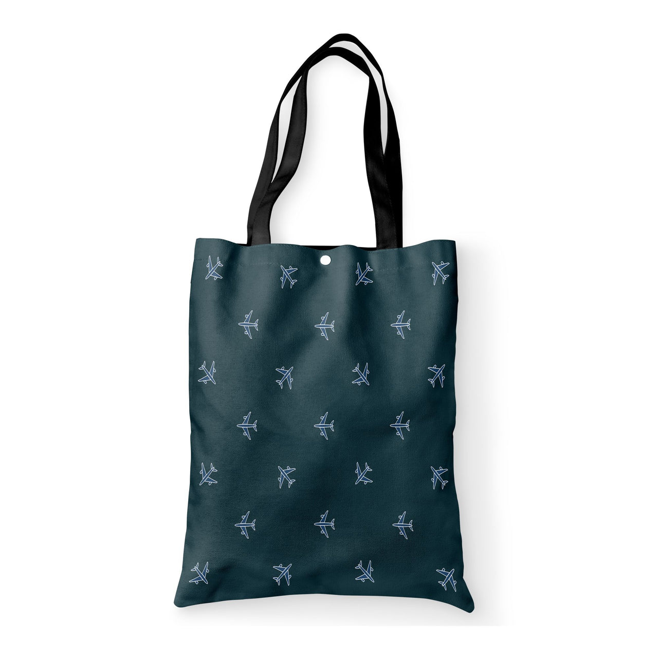 Nice Airplanes (Green) Designed Tote Bags