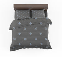 Thumbnail for Nice Airplanes (Gray) Designed Bedding Sets