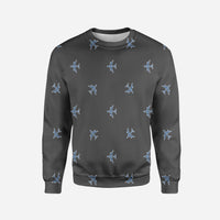 Thumbnail for Nice Airplanes (Gray) Printed 3D Sweatshirts