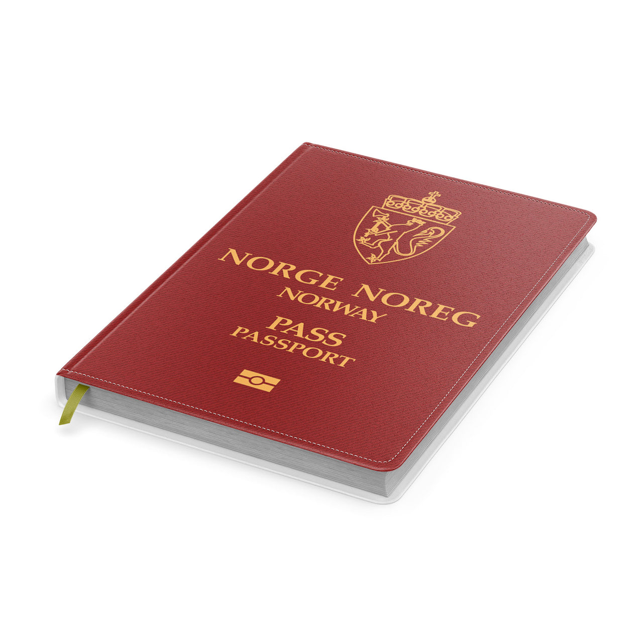 Norway Passport Designed Notebooks