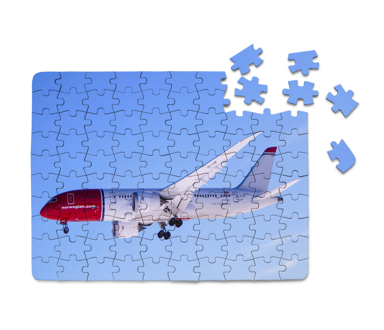 Norwegian Boeing 787 Printed Puzzles Aviation Shop 