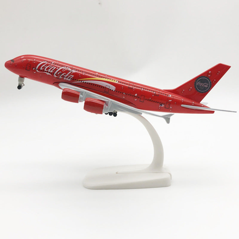 Airbus A380 (Coca-Cola Livery) Airplane Model (20CM)