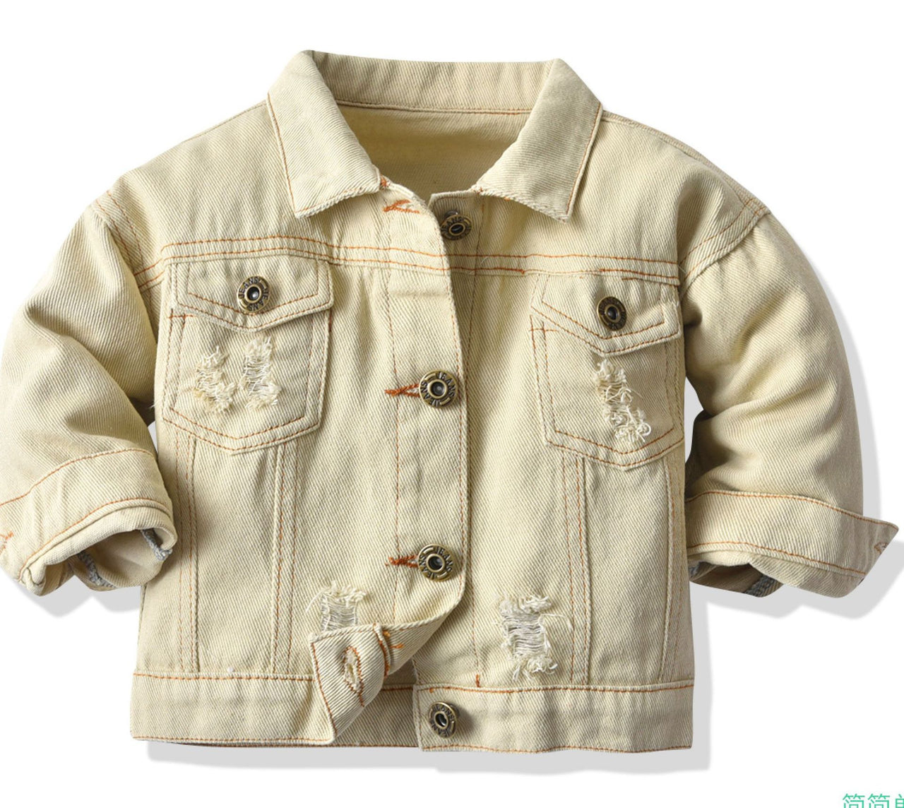 NO Designed Children Denim Jackets