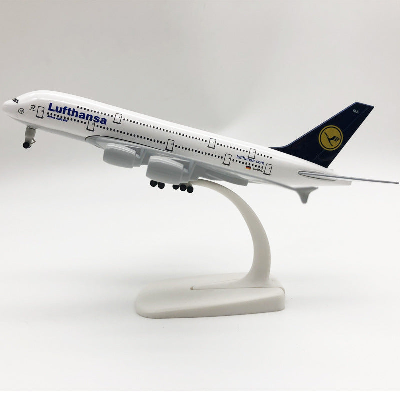 Germany Lufthansa Airbus A380 Airplane Model (20CM)