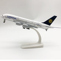 Thumbnail for Germany Lufthansa Airbus A380 Airplane Model (20CM)