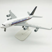 Thumbnail for Singapore Airlines (2) Airbus A380 Airplane Model (20CM)
