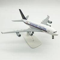 Thumbnail for Singapore Airlines (2) Airbus A320 Airplane Model (20CM)