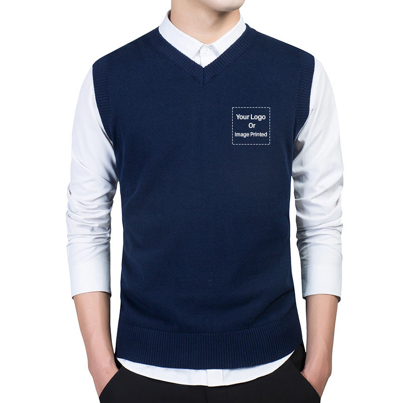 Custom LOGO Designed Sweater Vests