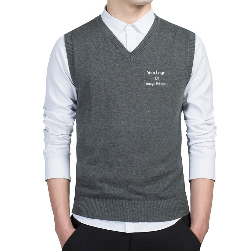 Custom LOGO Designed Sweater Vests