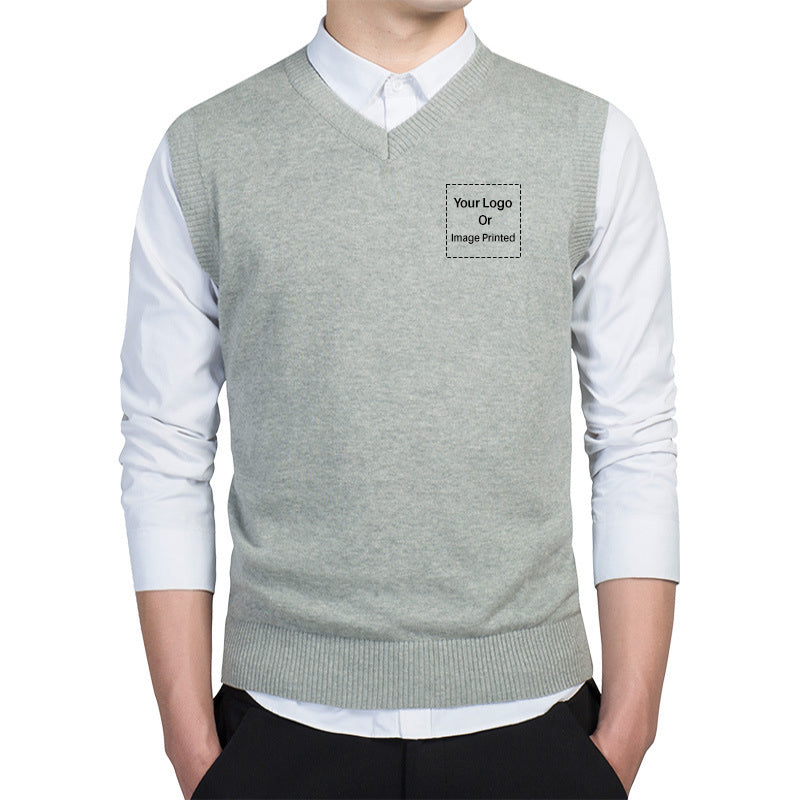 Custom LOGO Designed Sweater Vests