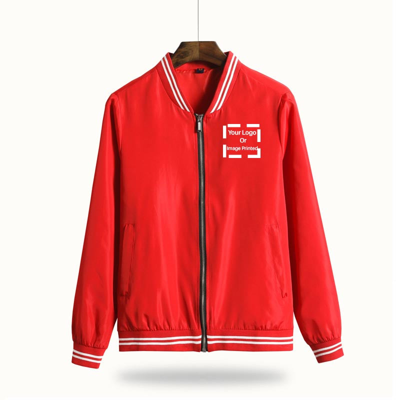 Custom LOGO Thin Spring Jackets
