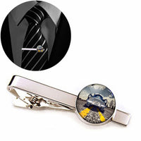 Thumbnail for Old Car and Planes Designed Tie Clips