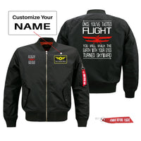 Thumbnail for Once You've Tasted Flight Designed Pilot Jackets (Customizable)