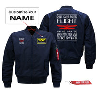 Thumbnail for Once You've Tasted Flight Designed Pilot Jackets (Customizable)