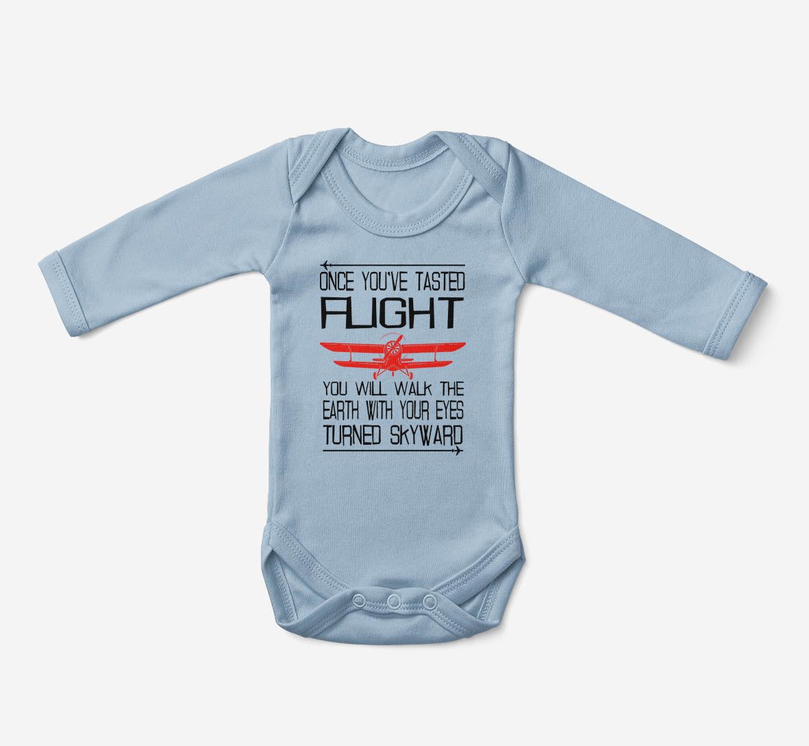 Once You've Tasted Flight Designed Baby Bodysuits