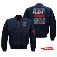 Thumbnail for Once You've Tasted Flight Designed Pilot Jackets (Customizable)