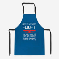Thumbnail for Once You've Tasted Flight Designed Kitchen Aprons
