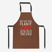 Thumbnail for Once You've Tasted Flight Designed Kitchen Aprons