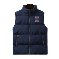 Thumbnail for Once You've Tasted Flight Designed Puffy Vests