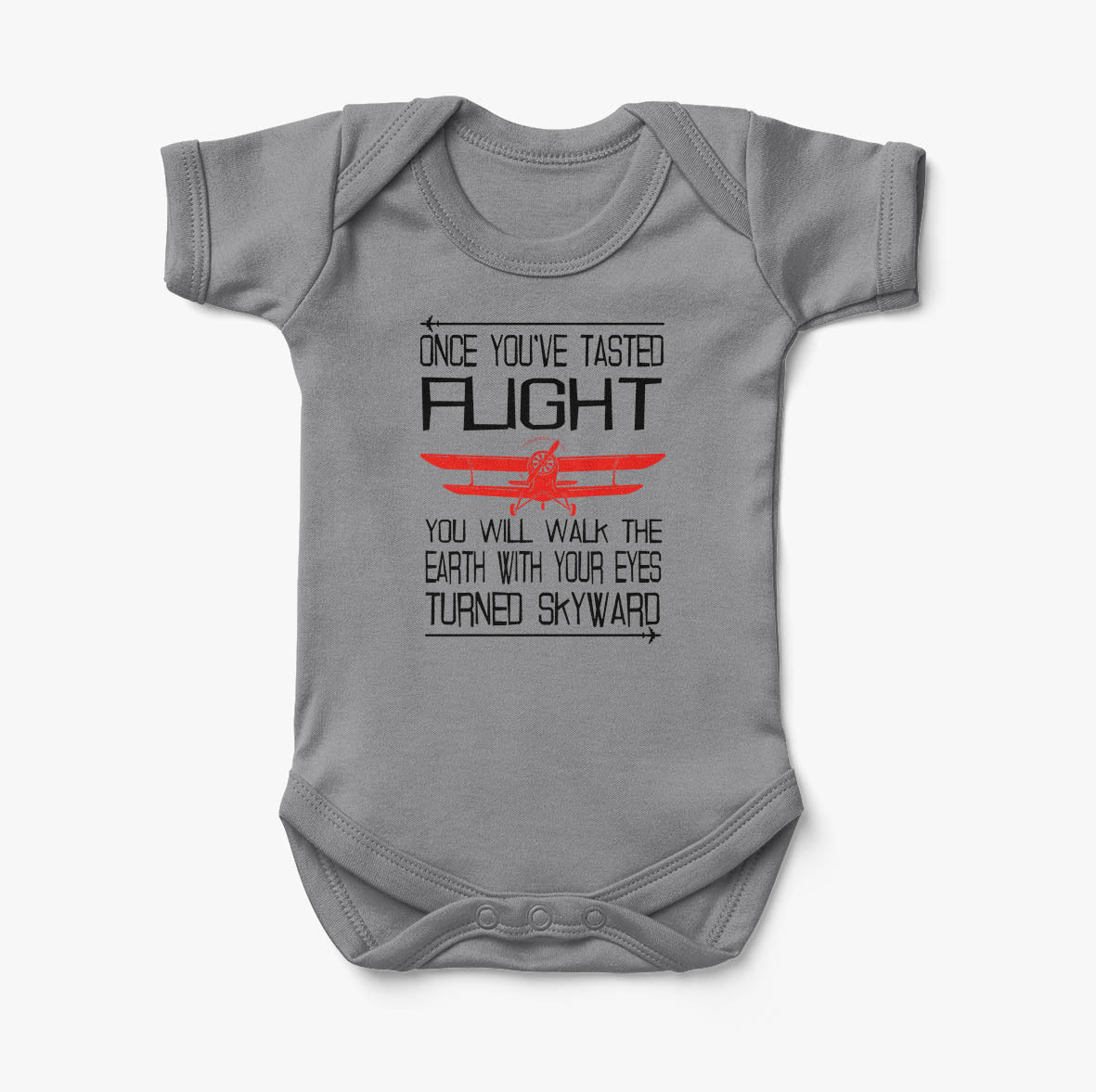 Once You've Tasted Flight Designed Baby Bodysuits