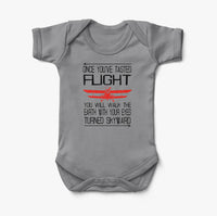 Thumbnail for Once You've Tasted Flight Designed Baby Bodysuits