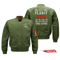 Thumbnail for Once You've Tasted Flight Designed Pilot Jackets (Customizable)