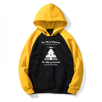 Thumbnail for One Mile of Runway Will Take you Anywhere Designed Colourful Hoodies