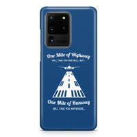 Thumbnail for One Mile of Runway Will Take you Anywhere Samsung A Cases