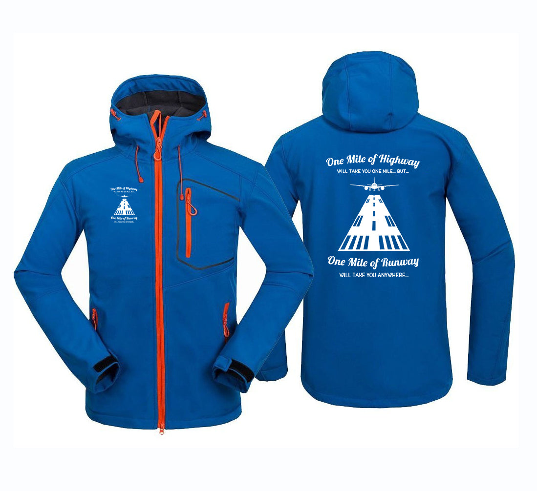 One Mile of Runway Will Take you Anywhere Polar Style Jackets