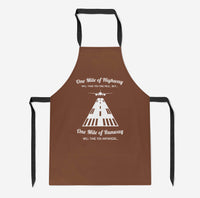 Thumbnail for One Mile of Runway Will Take you Anywhere Designed Kitchen Aprons