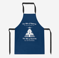 Thumbnail for One Mile of Runway Will Take you Anywhere Designed Kitchen Aprons