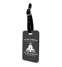 Thumbnail for One Mile of Runway Will Take you Anywhere Designed Luggage Tag