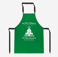 Thumbnail for One Mile of Runway Will Take you Anywhere Designed Kitchen Aprons
