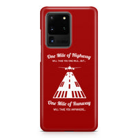Thumbnail for One Mile of Runway Will Take you Anywhere Samsung S & Note Cases