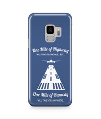 Thumbnail for One Mile of Runway Will Take you Anywhere Designed Samsung J Cases
