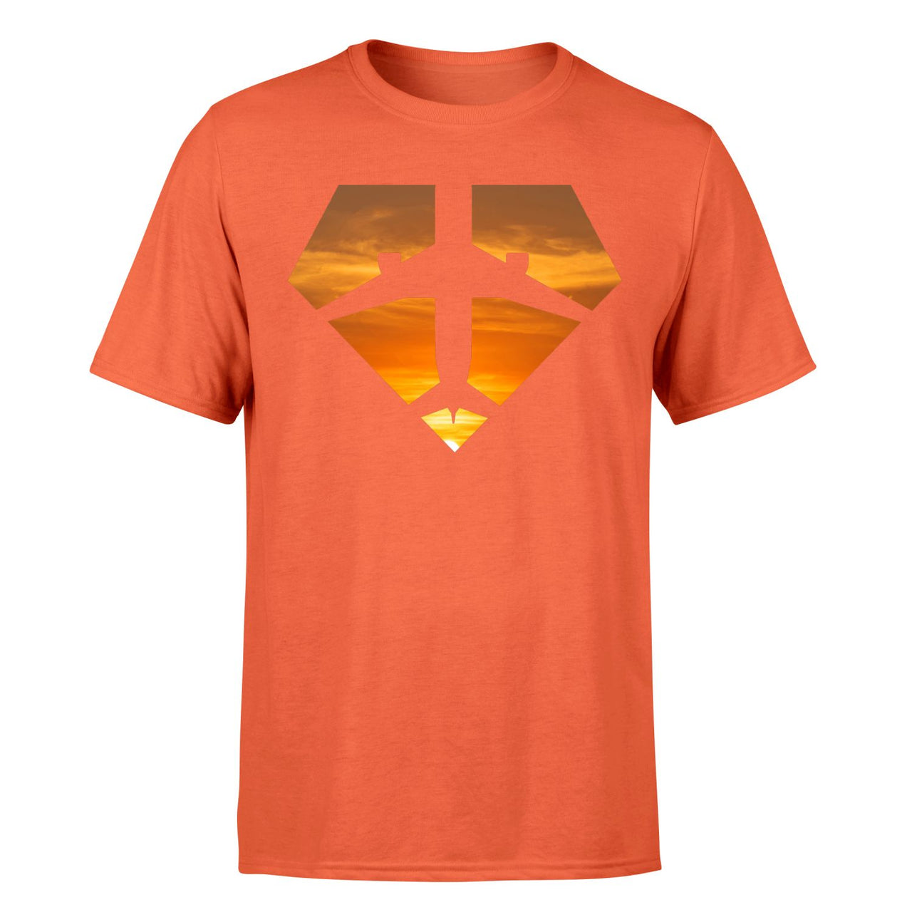 Supermen of The Skies (Sunset) Designed T-Shirts
