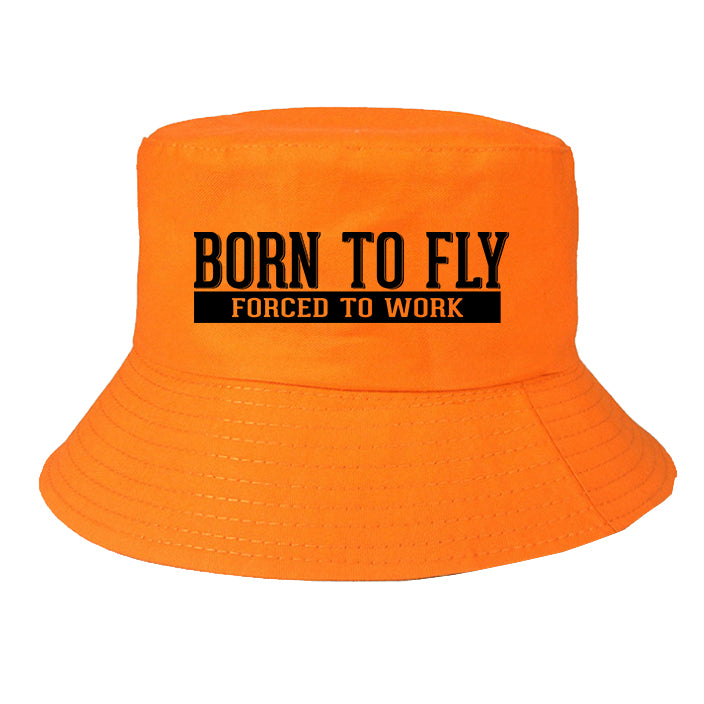 Born To Fly Forced To Work Designed Summer & Stylish Hats